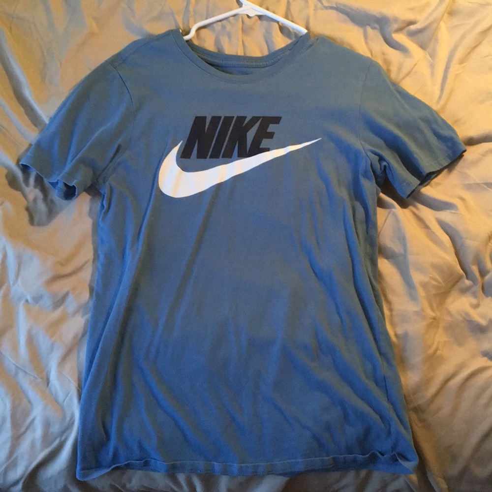 Blue Nike Running Shirt.